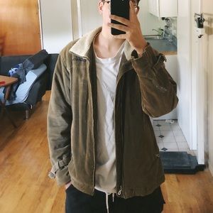 Vintage Harley Davidson Corduroy Jacket